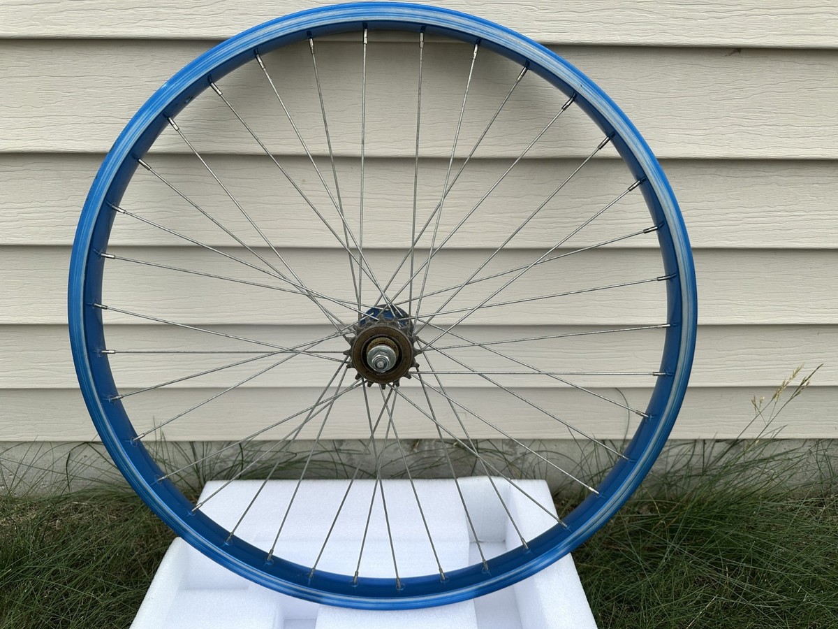 1980s UKAI 26 x 2.125 Blue Rims Cruiser Old School BMX | eBay