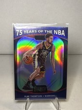 2021-22 Panini Select Klay Thompson 75 Years Of The NBA Prizm #60