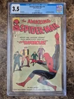 Amazing Spider-Man #10 UK CGC 3.5 1964 Ditko Kirby Lee 1st Appearance Enforcers