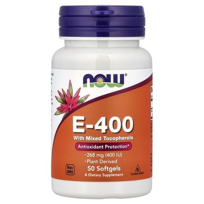 E-400, 268 mg (400 IU), 50 Softgels
