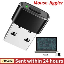 USB Mouse Jiggler Wiggler Mover Shaker Undetectable for Computer Laptop New