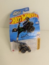 Hot Wheels Black Wheelie Chair Aaron Wheelz Kids Toy Car Fotheringham Brand New