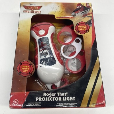 Disney Planes Fire & Rescue Roger That Projector Light NIB Dusty Crophopper
