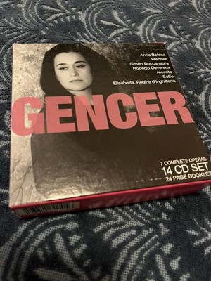 14 CD set 7 Complete Operas Leyla Gencer 24 page booklet