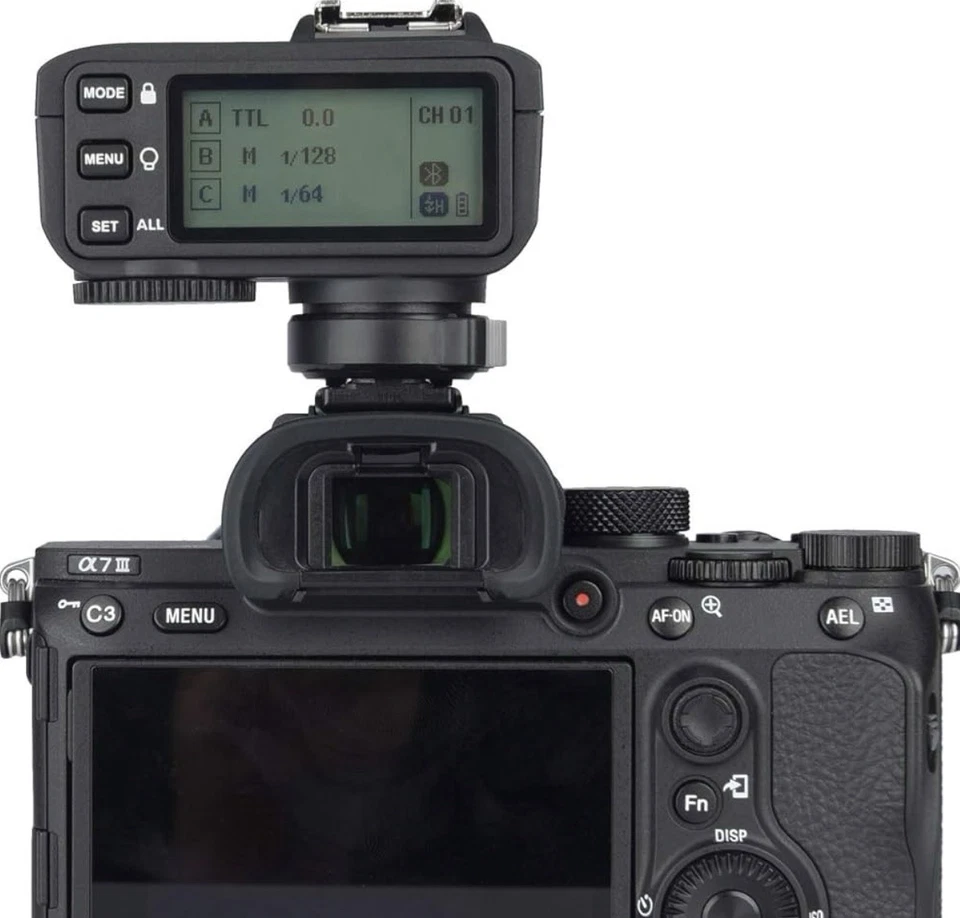 US Godox X2T-N 2.4G TTL HSS Bluetooth Connection Trigger Transmitter for Nikon - Image 3 of 4