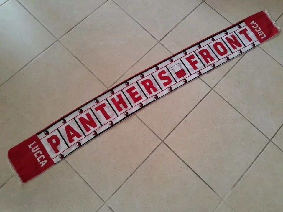 Sciarpa Ultras Lucca Lucchese Panthers Front Anni 80 - Immagine 2 di 4