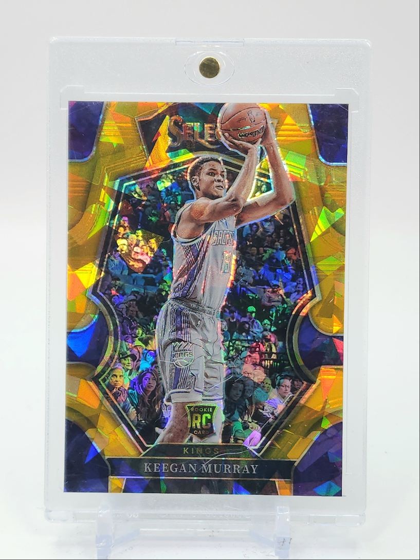 KEEGAN MURRAY 2022-23 SELECT PREMIER LEVEL ROOKIE GOLD ICE RC 01/10 Q5775