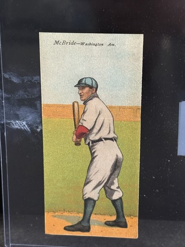 McBride, Elberfeld 1911 T201 Mecca Double Folders card