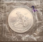 1982 USA - 1 oz .999 Fine Silver Engelhard - The American Prospector - Round 2