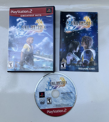 Final Fantasy X PS2 Sony PlayStation 2001 CIB Complete