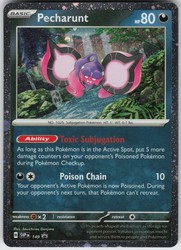Pecharunt 149 SVP Black Star Promo Holo