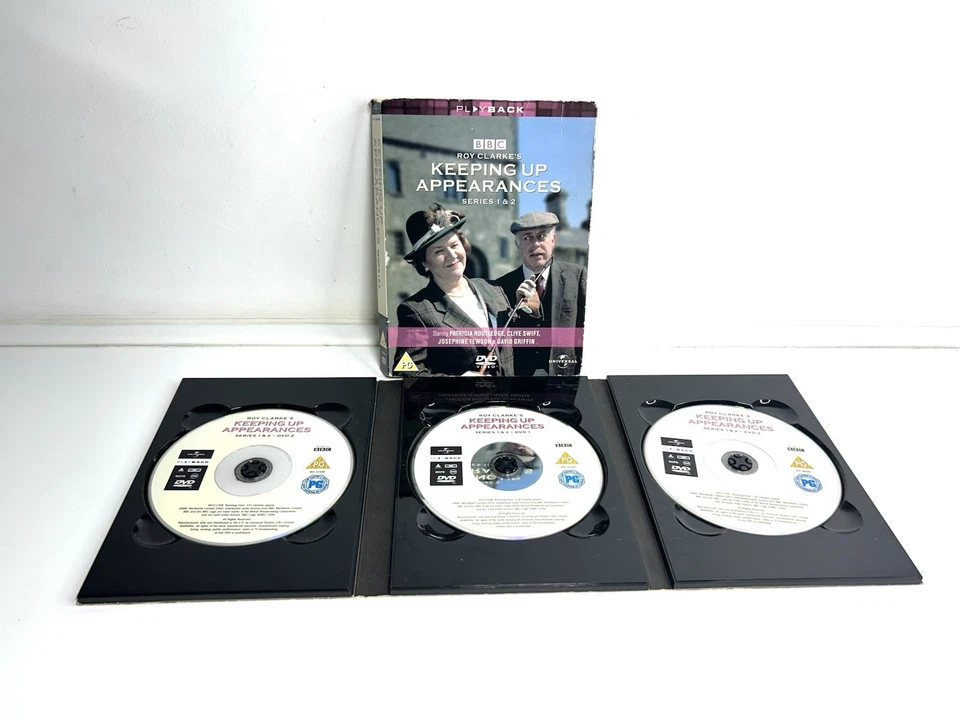 Keeping Up Appearances BBC Comedy Series 1-4 DVD Bundle On 6 Discs 2004 - Image 3 of 4