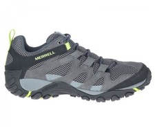 Scarpa da trekking Merrell Alverstone J036223 da uomo grigia stringata in pelle a rete