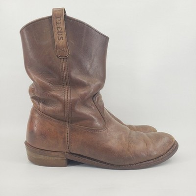 Red Wing Mens Pecos Boots 1155 Brown Leather Pull On Work Boots Size 13 D USA