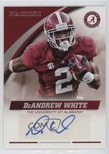 2015 Panini Alabama Crimson Tide Signatures DeAndrew White #DW-AL Auto qw7