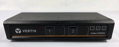 Vertiv Cybex SC 2-Port Displayport Secure KVM Switch SC820D READ