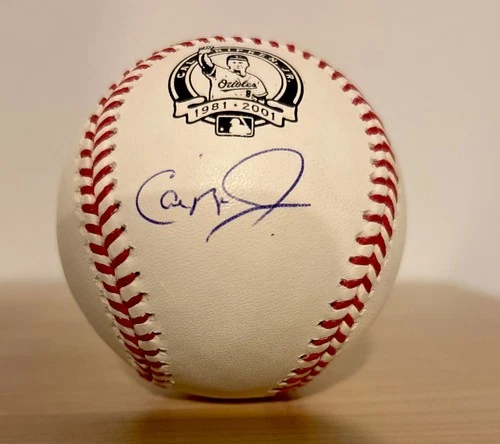Cal Ripken Jr. Baltimore Orioles Autographed Retirement Baseball JSA COA