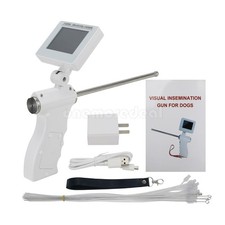 Visual Artificial Insemination Gun 5MP Camera 360  Screen for PET Dog