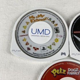 Sony PSP PlayStation Portable PSP Me My Katamari Death Jr Petz Dogz NOT WORKING
