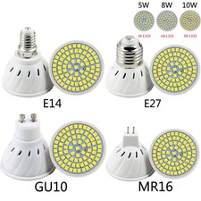 MR16 E27 E14  GU10 LEDBulbs 5W 8W 10W Ultra Bright 2835 SMD COB Spot Light 220V