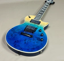 ESP Electric Guitar  Blue Color soild Mahogany Body Active pickups free shipping