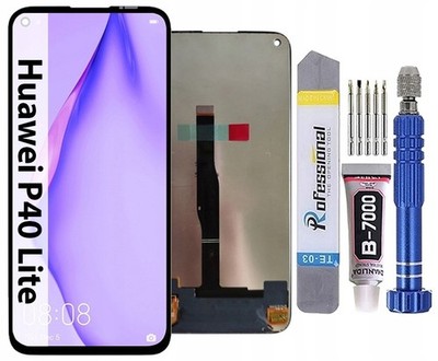 Für Huawei P40 Lite JNY-L21A Display Komplettes Bildschirm LCD + Touch Screen