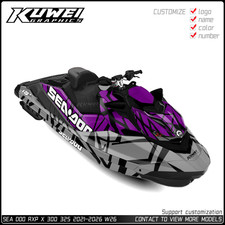 Graphics kit for SEA DOO RXP X 300 325 2021-2026  Decal kit Sticker  W26
