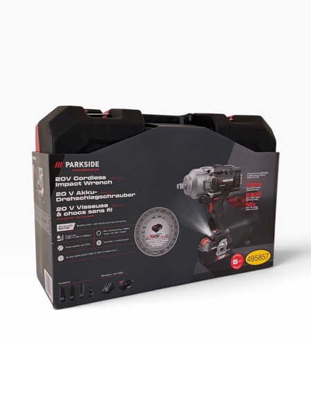 Parkside Performance Akku Schlagschrauber 1356Nm Passp 20-Li C4 + 4Ah Akku NEU-image