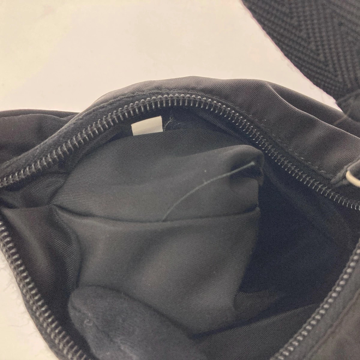 Prada Mini Handbag Black Triangular Logo MV515 B … - image 7