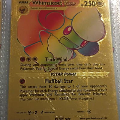 Whimsicott VSTAR 175/172 Brilliant Stars Secret Rare Holo Full Art English