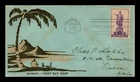 Dr Jim Stamps 3c Hawaii Scott 799 First Day Issue Cover 1937 Bronesky Cachet