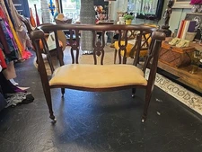 Beautiful Late 18th Century Early 19th Century Settee  