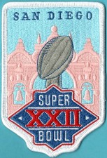 Super Bowl Xxii Patch Redskins Vs Broncos Official Sb 22 Patch Only Super Bowl Xxii Patch Redskins Vs Broncos Official Sb 22 Patch Only