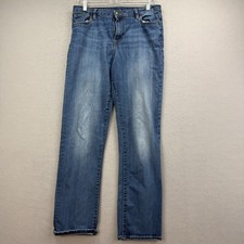 Buffalo David Bitton Jayden Straight Jeans Womens W31 Blue Low Rise Stretch