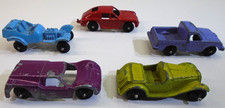 Vtg Tootsie Toy Diecast Mini Cars  Trucks Lot 5pc 1930's Antique Metal Toys