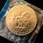1977-P Eisenhower Dollar BU Still in Mint Cello! — photo 2