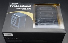 New Lexar Professional Workflow HR1 Black Four-Bay USB 3.0 Reader Hub