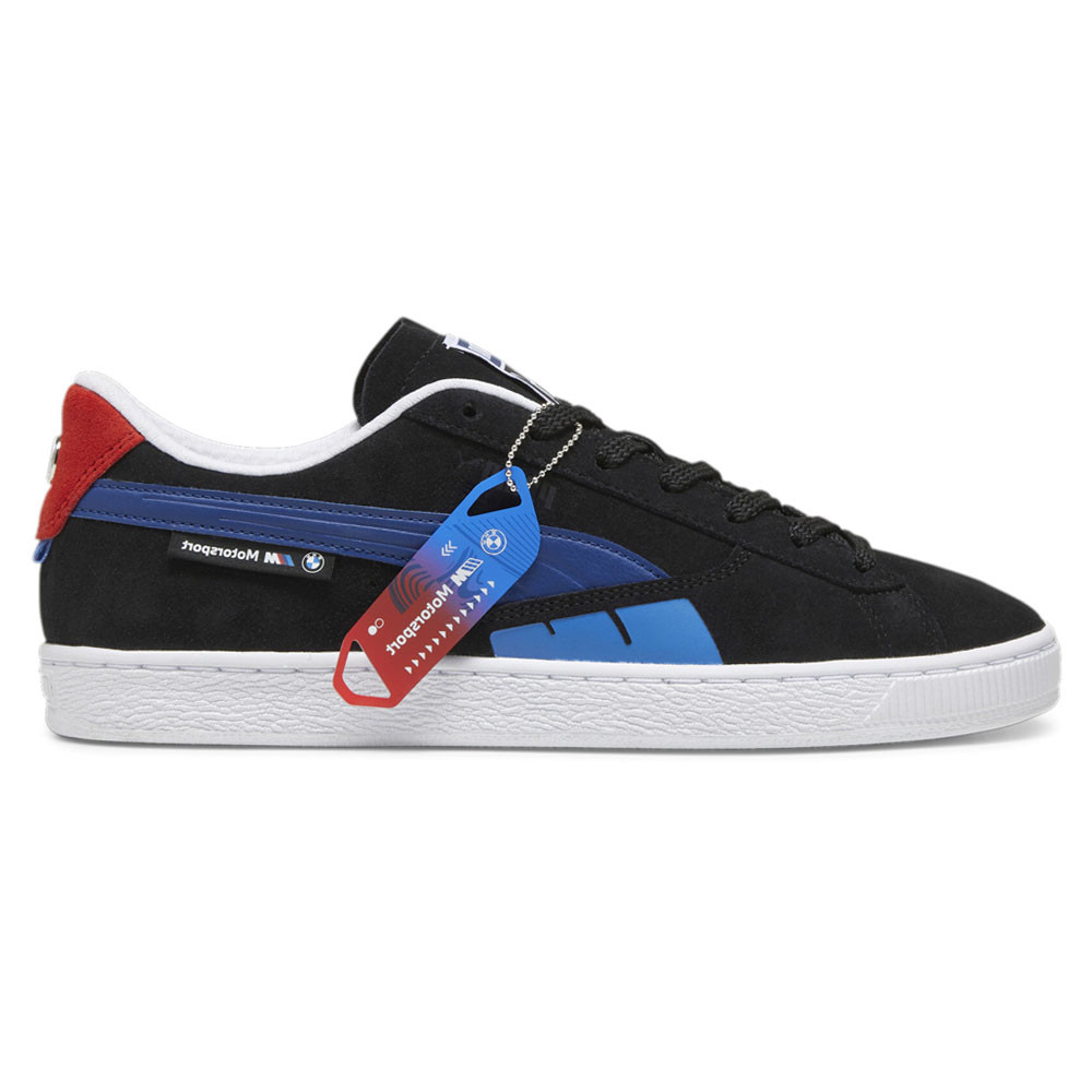 Мужские черные кроссовки Puma Bmw Mms Suede Lace Up 30802901