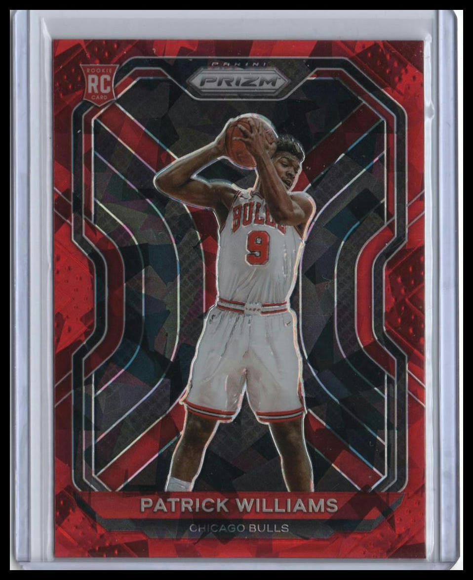2020-21 Panini Prizm Patrick Williams Red Ice Prizms #288 Rookie