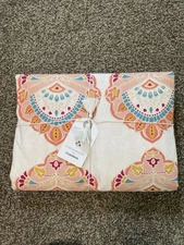 John Robshaw for Crate & Kids: Organic Full Queen Duvet Cover Alari Medallion