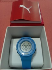 Herrenuhr Puma P6035 blau,Silikon.Neu.OVP.Selten,Sammler.