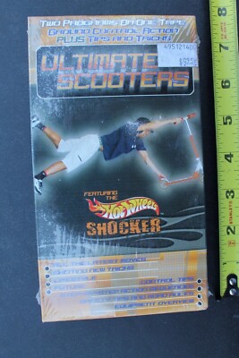 テクニック&プレイ・エクストリーム・スポーツ　VHS Ultimate Scooters Hot Wheels Mattel 2000 Original Razor Video