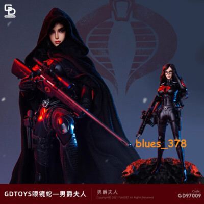 GDTOYS BARONESS 眼鏡蛇男爵夫人1/6スケールタイプホットトイ GDTOYS 1/6 BARONESS COBRA G.I.JOE 1983 40th Version Action figure