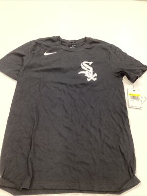 Chicago White Sox Black Nike Jackie Robinson Jersey T-Shirt Small