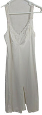 Vintage Slip Chemise Nightgown Lingerie White Vassarette Underneath It All Vtg