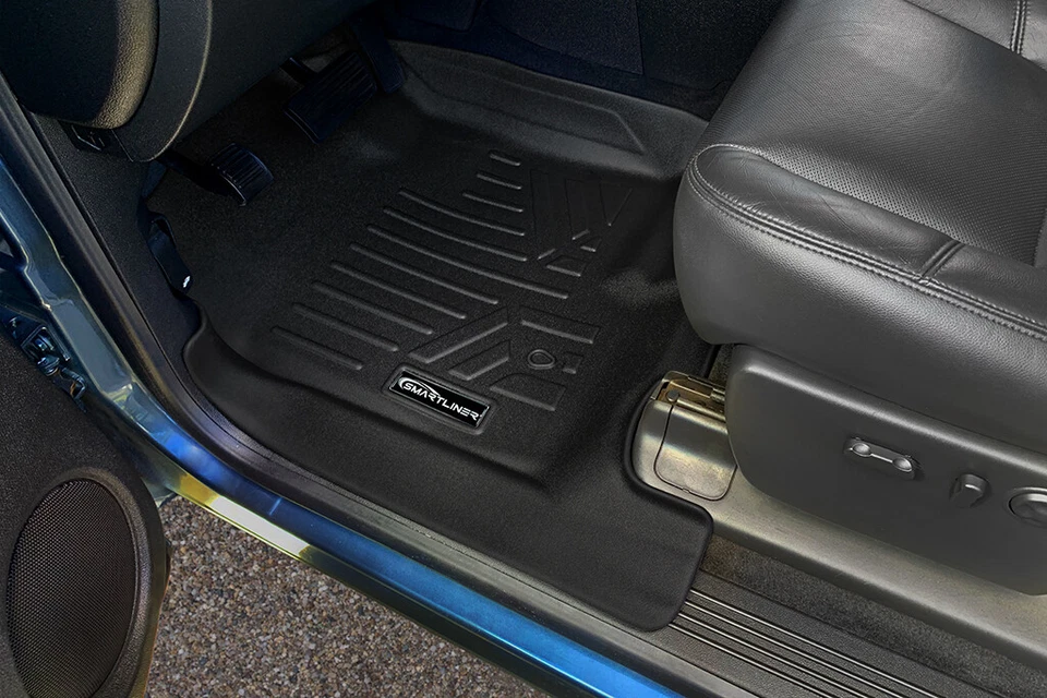 SMARTLINER Custom Fit Floor Mats 07-13 Silverado Sierra 1500 | 07-14 2500 3500 - Image 2 of 4