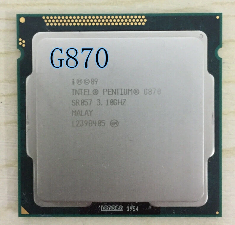Intel Pentium Dual-core G620 G630 G640 G645 G860 G870 LGA 1155 CPU Processor - Image 3 of 4