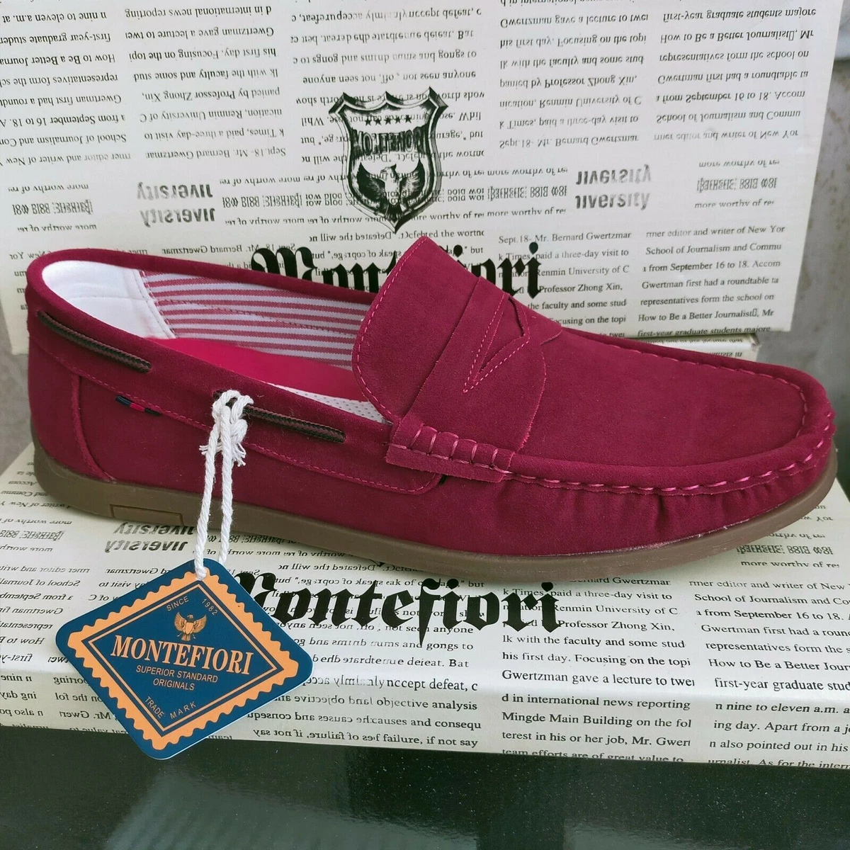 SCARPE uomo mocassino espadrillas montefiori ingrosso 41 42 43 50