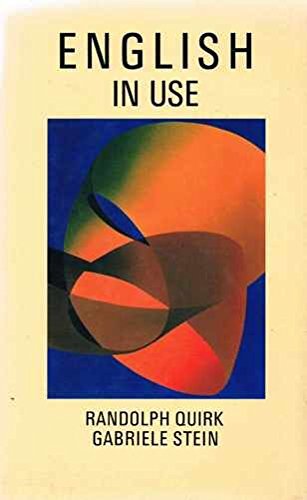 English in Use, Quirk, Randolph,Stein, Gabriele, Good Condition, ISBN 0582066123 - Picture 1 of 1