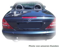 Heckspoiler Passend FüR Mercedes Benz Slk R170, Heck Hecklippe Flap Hinten Rear
